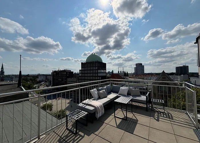Luxus Penthouse - Citycenter - Mallibase 公寓 汉诺威